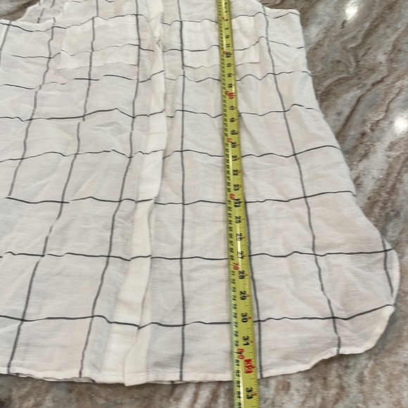 Linen Blend Long Tank - Picture 11 of 12